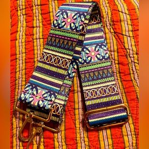 Nylon Guitar Decorative Strap For Crossbody or Shoulder Bags